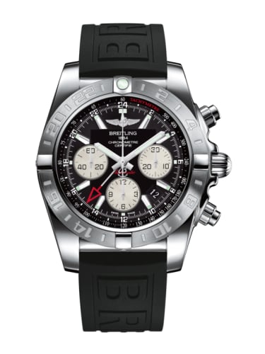 Breitling Chronomat 44 GMT Stainless Steel / Onyx Black / Rubber