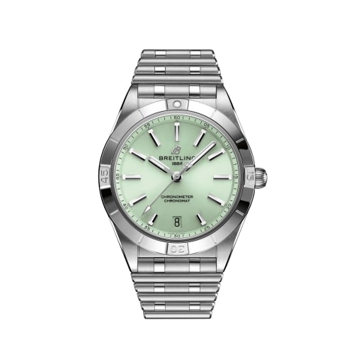 Breitling Chronomat Automatic 36 Stainless Steel / Green / Rouleaux