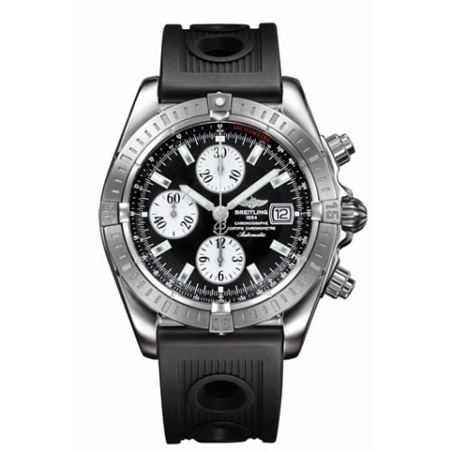 Breitling Chronomat Evolution Stainless Steel / Black