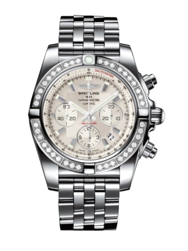 Breitling Chronomat 44 Stainless Steel / Diamond / Sierra Silver / Bracelet