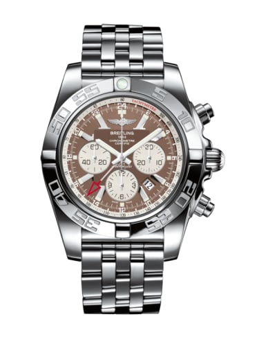Breitling Chronomat 47 GMT Stainless Steel / Metallica Brown / Bracelet