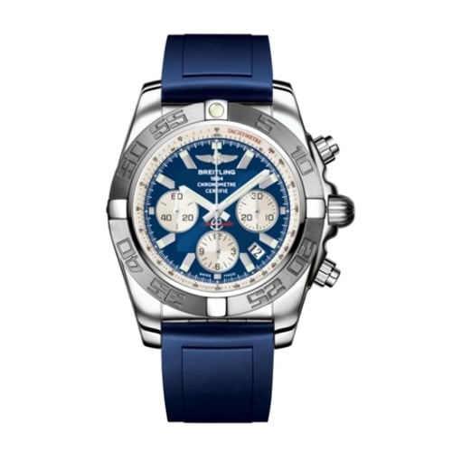Breitling Chronomat 44 Stainless Steel / Blue / Rubber