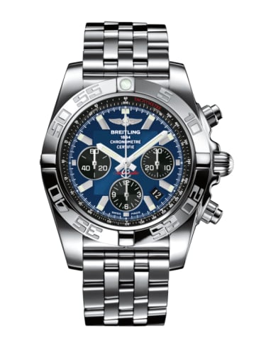 Breitling Chronomat 44 Stainless Steel / Blackeye Blue / Bracelet