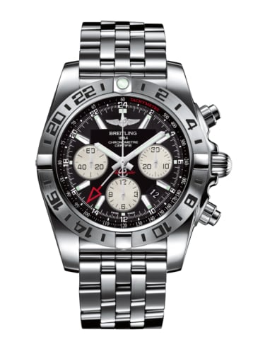 Breitling Chronomat 44 GMT Stainless Steel / Onyx Black / Bracelet