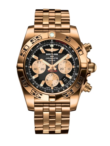 Breitling Chronomat 44 Rose Gold / Onyx Black / Bracelet
