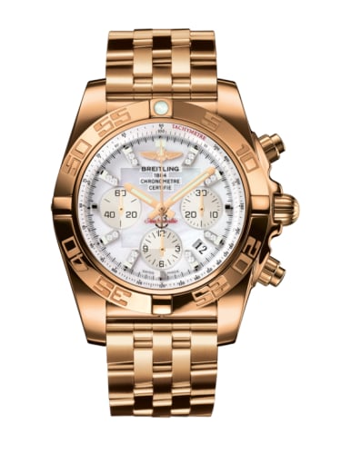Breitling Chronomat 44 Rose Gold / Pearl Diamond / Bracelet