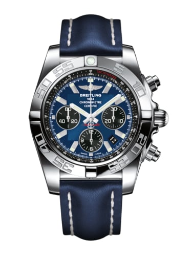 Breitling Chronomat 44 Stainless Steel / Blackeye Blue / Calf