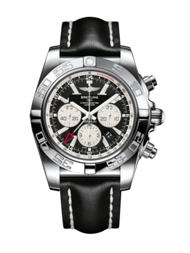 Breitling Chronomat 47 GMT Stainless Steel / Onyx Black / Calf