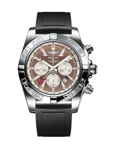 Breitling Chronomat 47 GMT Stainless Steel / Metallica Brown / Rubber
