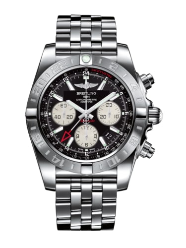 Breitling Chronomat 44 GMT Stainless Steel / Onyx Black / Bracelet