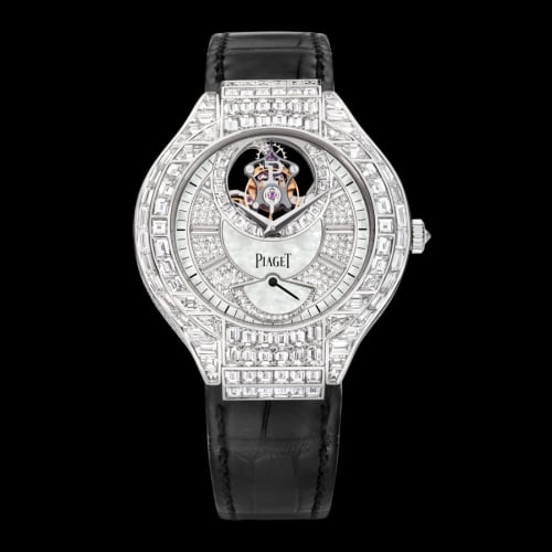 Piaget Polo Tourbillon 39 White Gold Diamond