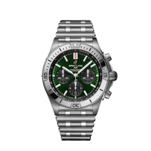 Breitling Chronomat B01 42 Stainless Steel / Bentley / Rouleaux