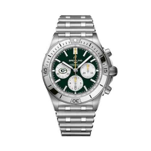 Breitling Chronomat B01 42 NFL Green Bay Packers / Rouleaux