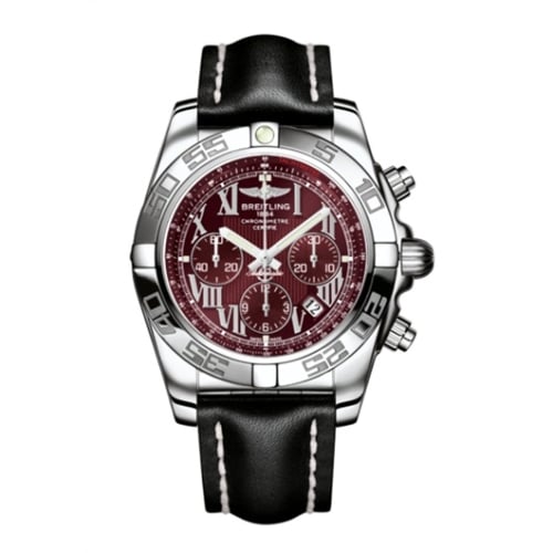Breitling Chronomat 44 Stainless Steel / Mirage Red / Calf