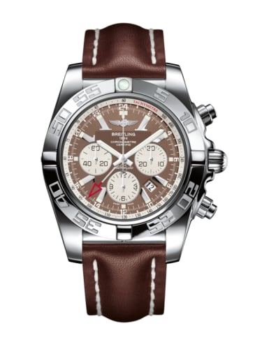Breitling Chronomat 47 GMT Stainless Steel / Metallica Brown / Calf