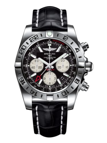 Breitling Chronomat 44 GMT Stainless Steel / Onyx Black / Bracelet