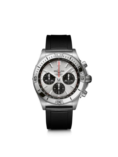 Breitling Chronomat B01 42 Stainless Steel / Silver / Rubber / China
