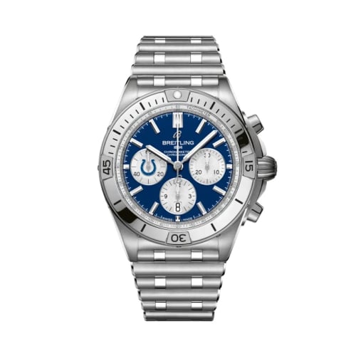 Breitling Chronomat B01 42 NFL Indianapolis Colts / Rouleaux