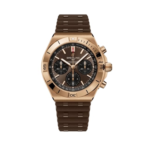 Breitling Chronomat B01 42 Red Gold / Brown / Rubber