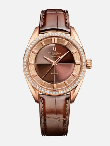 Universal Genève Polerouter Camaïeu Toffee