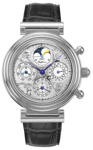 IWC Schaffhausen Da Vinci Tourbillon Leonardo White Gold / German