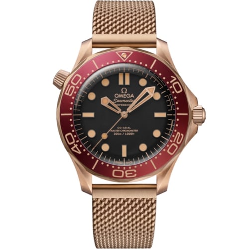 Omega Seamaster Diver 300M Master Co-Axial 42 Bronze Gold / Black / Bracelet