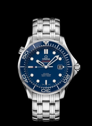 Omega Seamaster Diver 300M Co-Axial 41 Stainless Steel / Blue / Bracelet / Ceramic