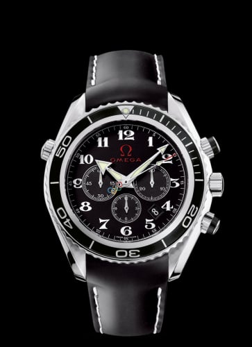 Omega Seamaster Planet Ocean 600M Co-Axial 45.5 Chronograph Stainless Steel / Black / Rubber / Olympic Timeless