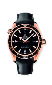 Omega Seamaster Planet Ocean 600M Co-Axial 42 Red Gold / Black / Rubber