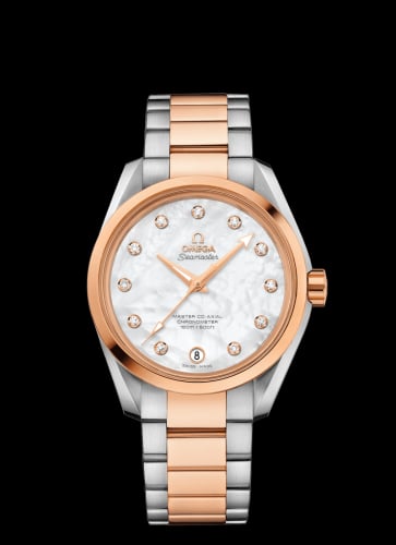 Omega Seamaster Aqua Terra 150M Master Co-Axial 38.5 Stainless Steel / Red Gold / MOP / Bracelet