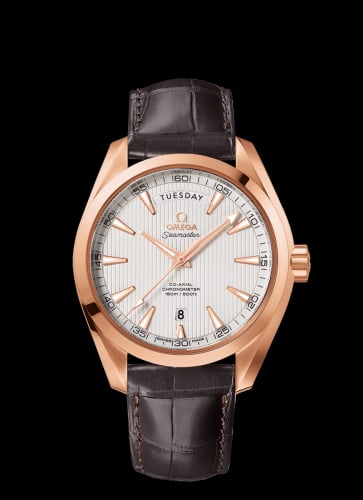 Omega Seamaster Aqua Terra 150m Co-Axial 41.5 Day-Date Red Gold / Silver
