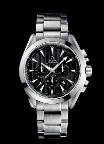 Omega Seamaster Aqua Terra 150M Co-Axial 44 Chronograph Stainless Steel / Black / Bracelet
