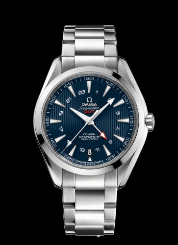Omega Seamaster Aqua Terra 150M Co-Axial 43 GMT Stainless Steel / Blue / Bracelet