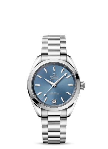 Omega Seamaster Aqua Terra 150M Master Chronometer 34 Stainless Steel / Sea Blue / Bracelet