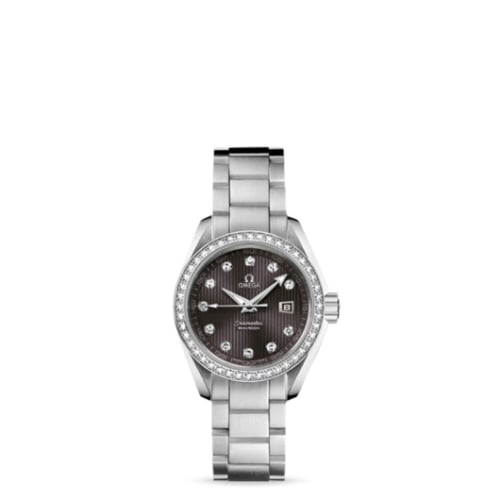 Omega Seamaster Aqua Terra 150M Quartz 30 Stainless Steel / Diamond / Grey / Bracelet