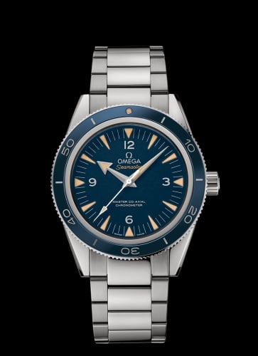 Omega Seamaster 300 Master Co-Axial Titanium / Blue / Bracelet
