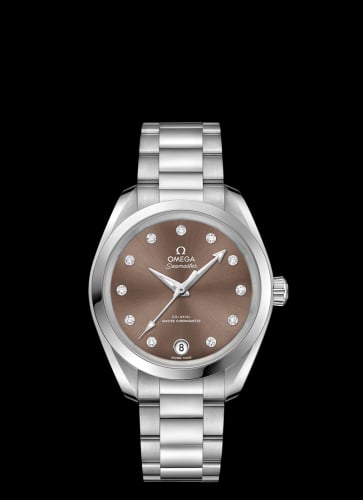 Omega Seamaster Aqua Terra 150M Master Chronometer 34 Stainless Steel / Brown / Bracelet