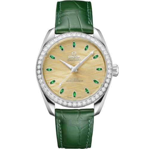 Omega Seamaster Aqua Terra 150M Master Chronometer 34 Canopus Gold - Diamond / Champagne