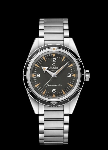 Omega Seamaster 300 Master Co-Axial Stainless Steel / Black / Bracelet / 60th Anniversary / Trilogy Box