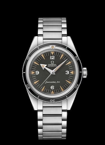 Omega Seamaster 300 Master Co-Axial Stainless Steel / Black / Bracelet / 60th Anniversary