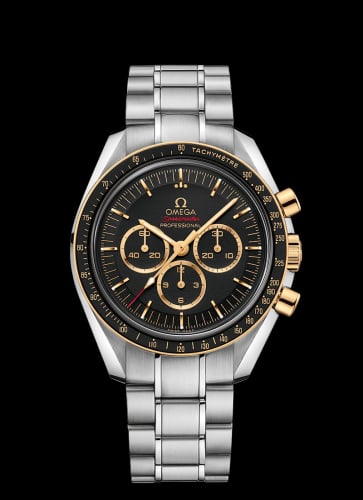 Omega Speedmaster Professional Moonwatch Stainless Steel / Yellow Gold / Black / Tokyo Olympics / Set