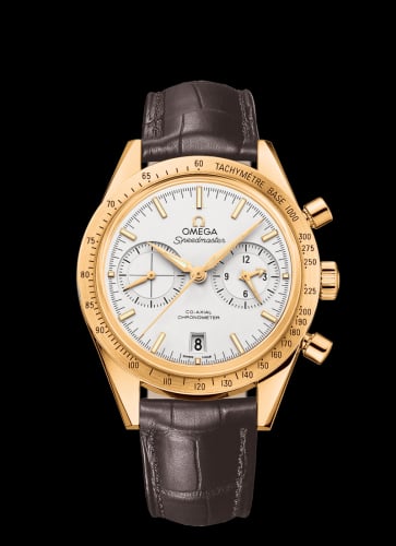 Omega Speedmaster 57 Co-Axial Yellow Gold / Silver