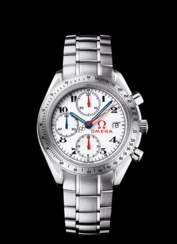 Omega Speedmaster Date 40 Stainless Steel / White / Bracelet / Olympic Timeless