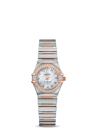 Omega Constellation Quartz 22.5 Stainless Steel / Red Gold / Diamond / MOP / 160 Years