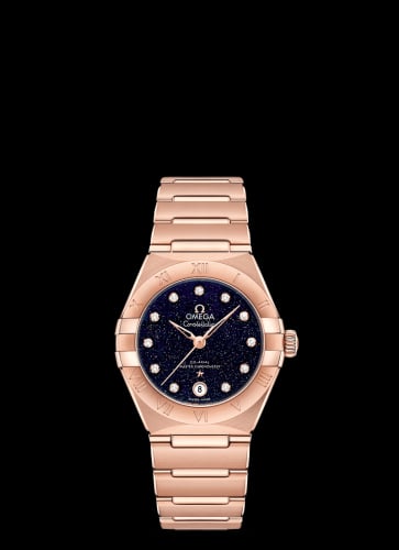 Omega Constellation Manhattan 29 Co-Axial Master Chronometer Sedna Gold / Aventurine