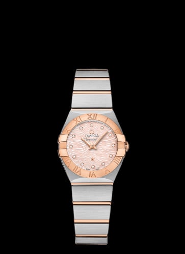 Omega Constellation Quartz 24 Stainless Steel / Red Gold / Pink MOP