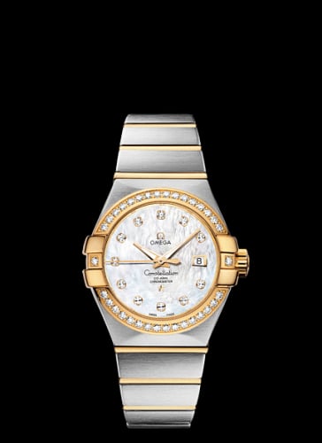 Omega Constellation Co-Axial 31 Stainless Steel / Yellow Gold / Diamond / MOP