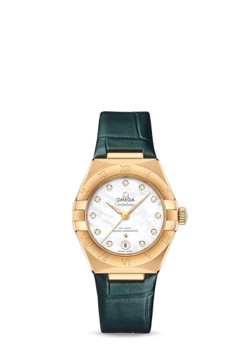 Omega Constellation Manhattan 29 Co-Axial Master Chronometer Yellow Gold / MOP