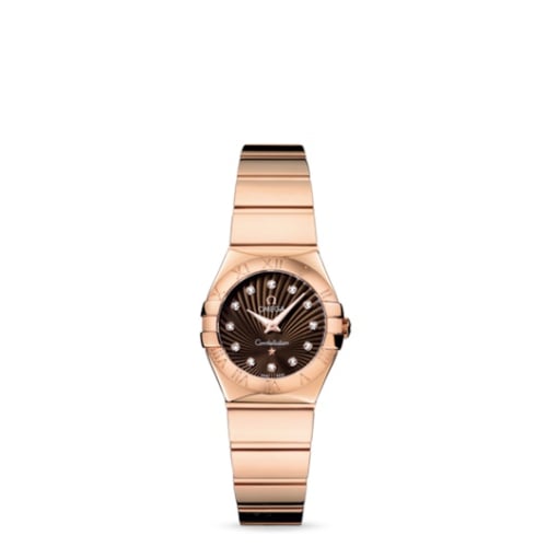 Omega Constellation Quartz 24 Polished Red Gold / Brown Supernova
