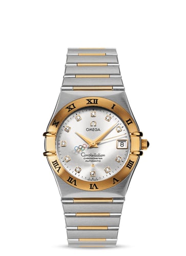 Omega Constellation Automatic 36 Stainless Steel / Yellow Gold / Beijing Olympics 2008